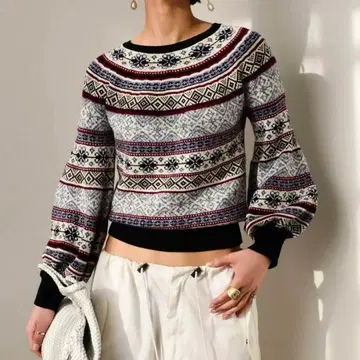 alexander mcqueen 니트 벌룬 슬리브