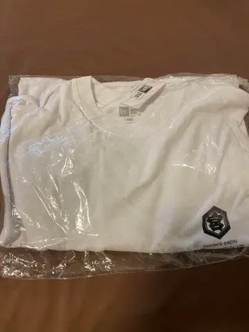 [ 새상품 L 사이즈 ] NEW ERA 킨미야 콜라보T셔츠 뉴에라