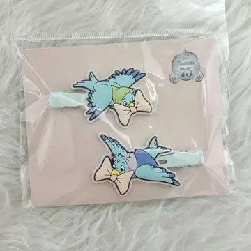 신데렐라 CREATE YOUR DREAM 파랑새 헤어 클립 세트