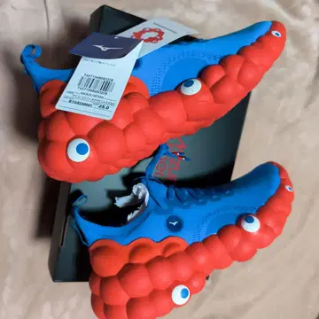 Mizuno 스니커즈 25.0cm 파랑/빨간색