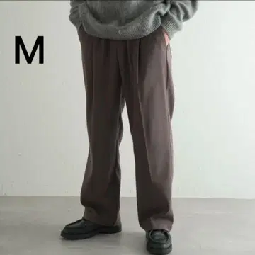기모 와이드 스트레이트 이지 팬츠