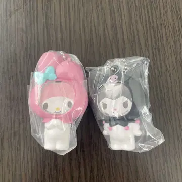 마이멜로디 쿠로미 키링 세트