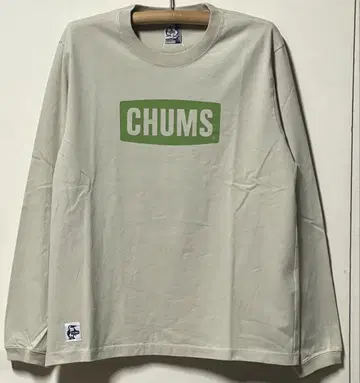 새상품 CHUMS Logo 롱T셔츠 참스 남성용 grem