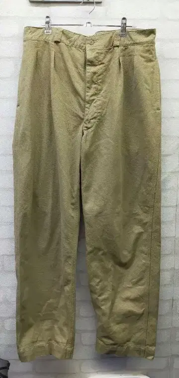 50s 밀리터리 프랑스군 M-52 치노 팬츠 팬츠 밀리터리