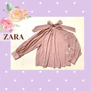 ZARA 쉬폰 상의