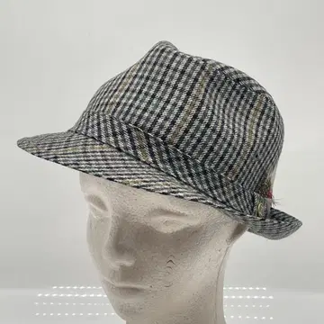 겨울 KO26781 DAKS 중절 모자 햇 깃털 달린 울 56cm
