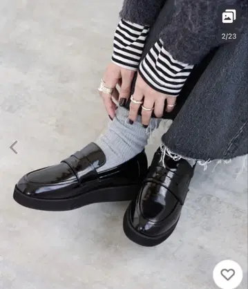 B.C STOCK 로퍼 페이턴트 로퍼