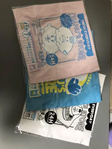응포챠무 엔터메 복권 에코백 3개 세트