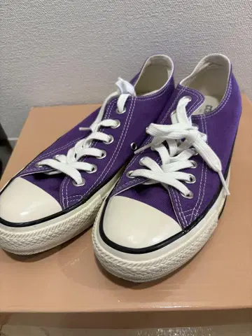 컨버스 퍼플 보라색 로우컷 23.5cm