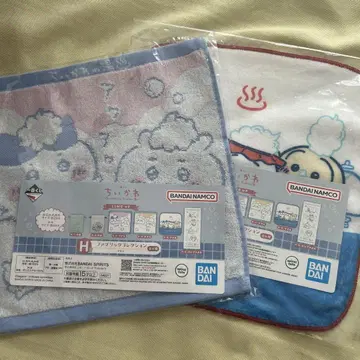 BANDAI NAMCO 치이카와 (먼작귀) 타월 세트 제일복권
