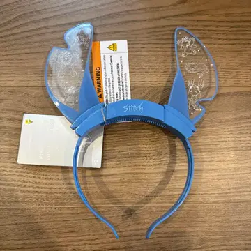 스티치 귀 달린 머리띠 캘리포니아 디즈니