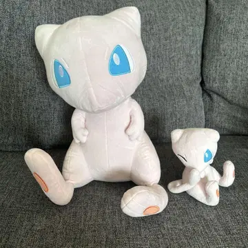 포켓몬스터 메챠모후굿 봉제 인형, 꼬리 봐봐 봉제 인형 뮤우