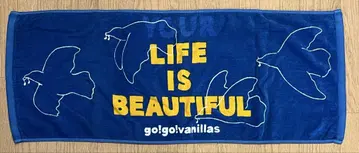 go!go!vanillas 타월 LIFE IS BEAUTIFUL