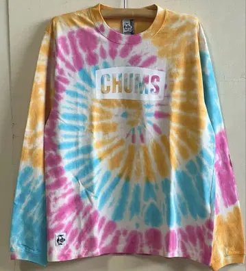 새상품 CHUMS Logo 롱T셔츠 참스tiesprm