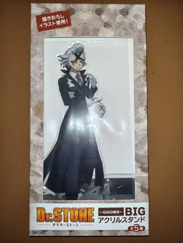 Gigo 한정판 Dr.STONE Dr.제노 BIG 아크릴 스탠드