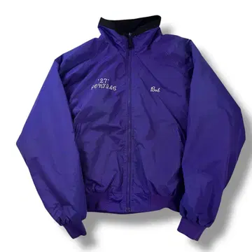 Tri-Mountain 90s 자수 나일론 자켓 L 퍼플 구제 의류