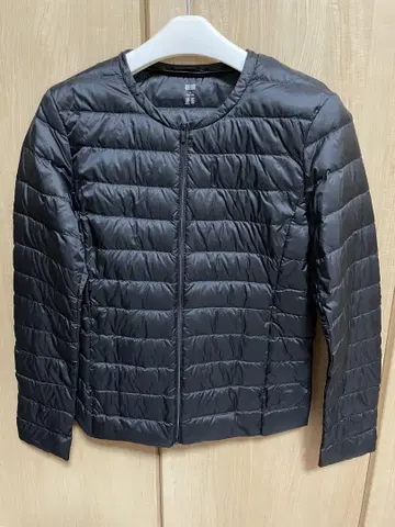 UNIQLO 블랙 다운 자켓 M