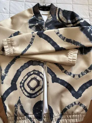 DRIES VAN NOTEN 추상 무늬 자켓