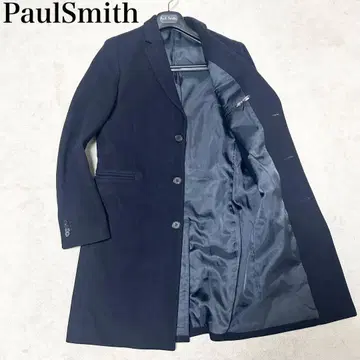폴스미스 PaulSmith 울 체스터 코트 네이비 롱 기장