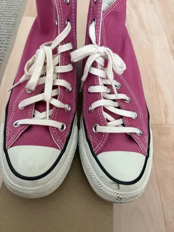 CONVERSE ALL STAR 핑크 하이컷 스니커즈