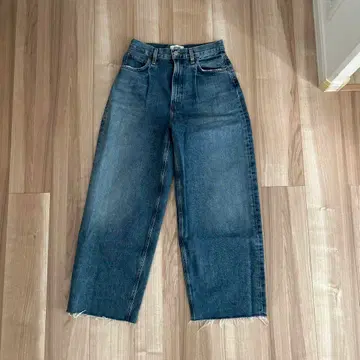 [ AGOLDE ] DAGNA 플리츠 데님 팬츠