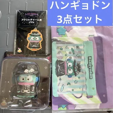 산리오 happy복권 한교동 피규어, 지퍼 백, 참