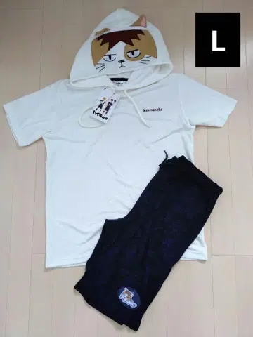하이큐 코즈메 켄마 고양이 홈웨어 파자마 룸웨어 L 사이즈