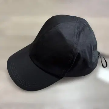 미사용 새상품 UNITED ARROWS 코튼 백리본 캡 UV 블랙