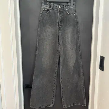 MOUSSY 와이드 레그 데님