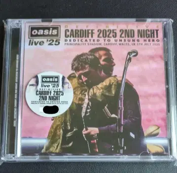 DEFINITIVE CARDIFF 2025 2ND NIGHT oasis