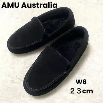 EMU Australia 에뮤호주 모카신 무스탕 블랙 23