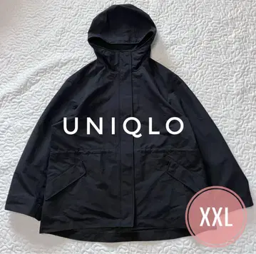 새상품급 유니클로 유틸리티 후드티 블랙 XXL 빅 사이즈