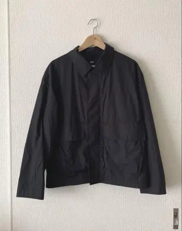 새상품급 UNIQLO C 25SS 코튼 숏 블루종 블랙