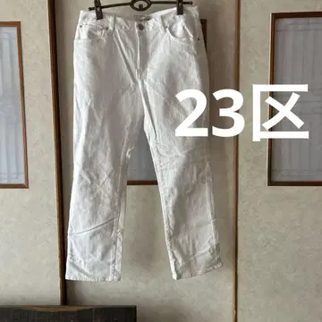 23구 데님 46 빅 사이즈 화이트