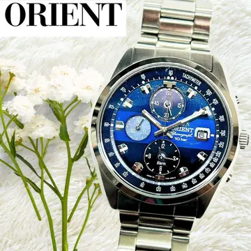 작동 오리엔트 ORIENT 크로노그래프 데이데이트 알람 기능 TY01