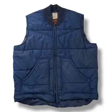 90s USA Walls 충전솜 베스트 XL 네이비 빈티지 네이비