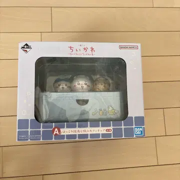 [ 미개봉 새상품 ] 제일복권 치이카와 A상 훈훈한 목욕탕 소품함 피규어