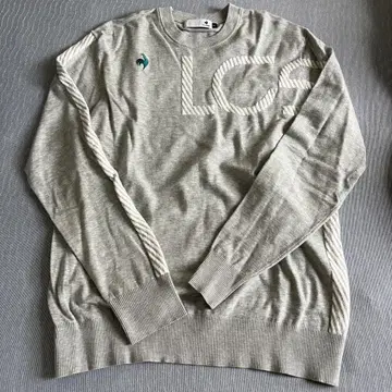 le coq sportif 그레이 스웨터 LL