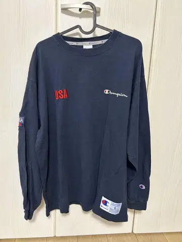 Champion 롱 T