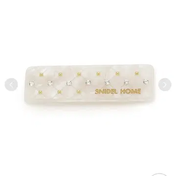 SNIDEL HOME 비쥬 헤어핀 아이보리