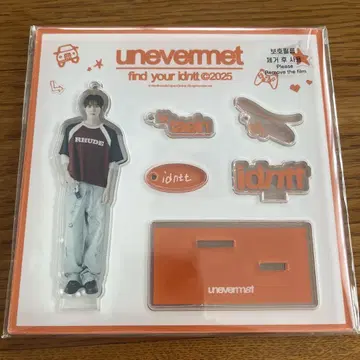 idntt unevermet 아크릴 스탠드 테인