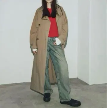 새상품 완판템 fashiru authentic trench coat