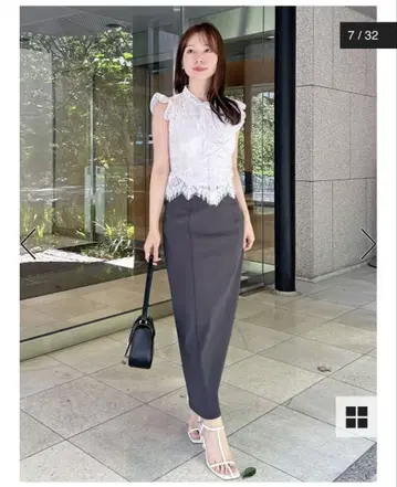 Snidel 심플 타이트 스커트