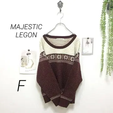 7963-1 마제스틱 레곤 MAJESTIC LEGON 니트 F