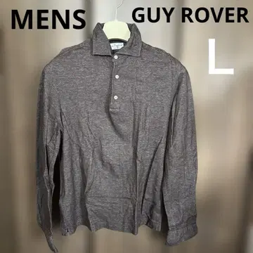 GUY ROVER L 이탈리아제 남성용 긴팔 셔츠 피케 셔츠
