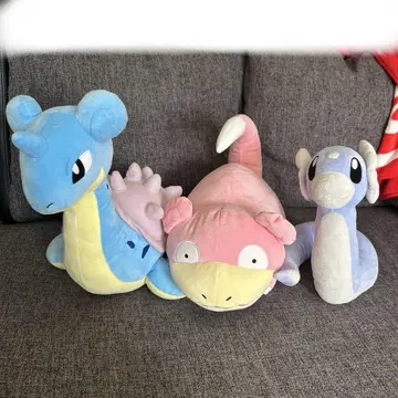 포켓몬 라프라스, 야돈, 미니룡 봉제 인형 3개 묶음 판매