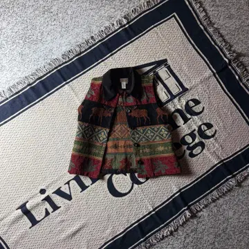 [ 90s USA제 ] 고블랑 직조 빈티지 여성용 레트로 베스트