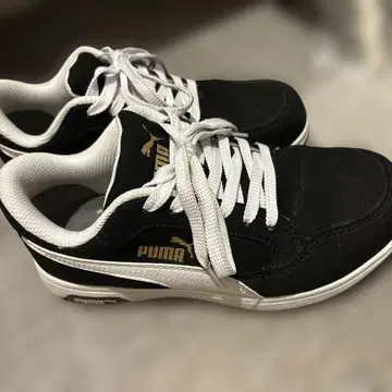 PUMA 블랙 스니커즈 안전화 여성용 세이프티 슈즈 23
