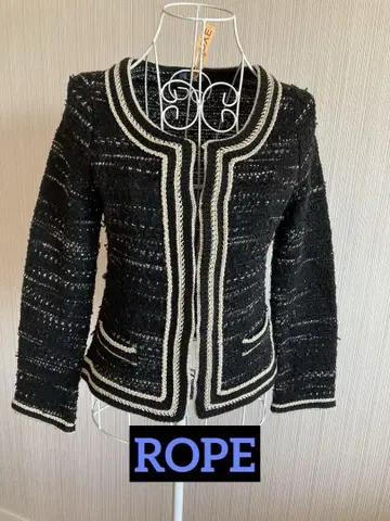 새상품급! ROPE 로페 긴팔 트위드 자켓 M