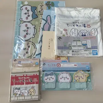 치이카와 제일복권 치이카와의 온천 H상 G상 4개 세트